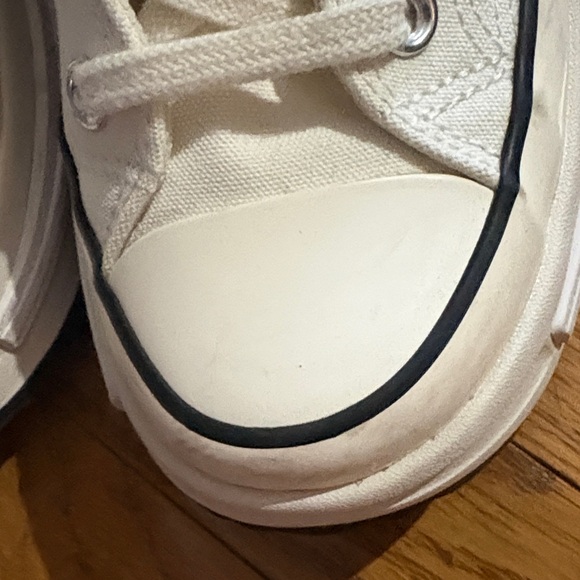 Converse White High-Top Sneakers - Picture 4 of 8